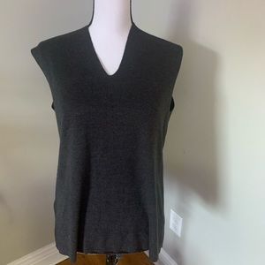 Jillian jones sleeveless v neck sweater